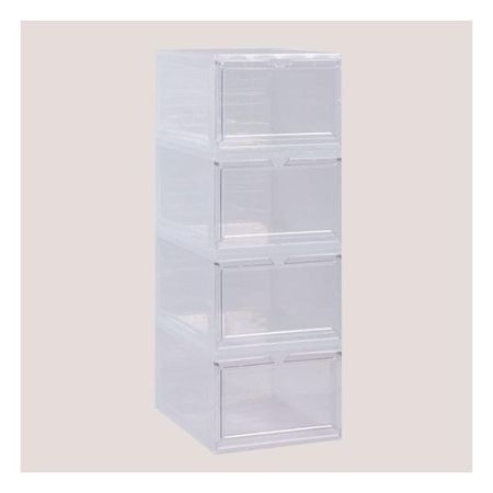 Caja Organizadora Apilable para Zapatos con Iman y Visualizacion Completa Y+Regalo Sticker