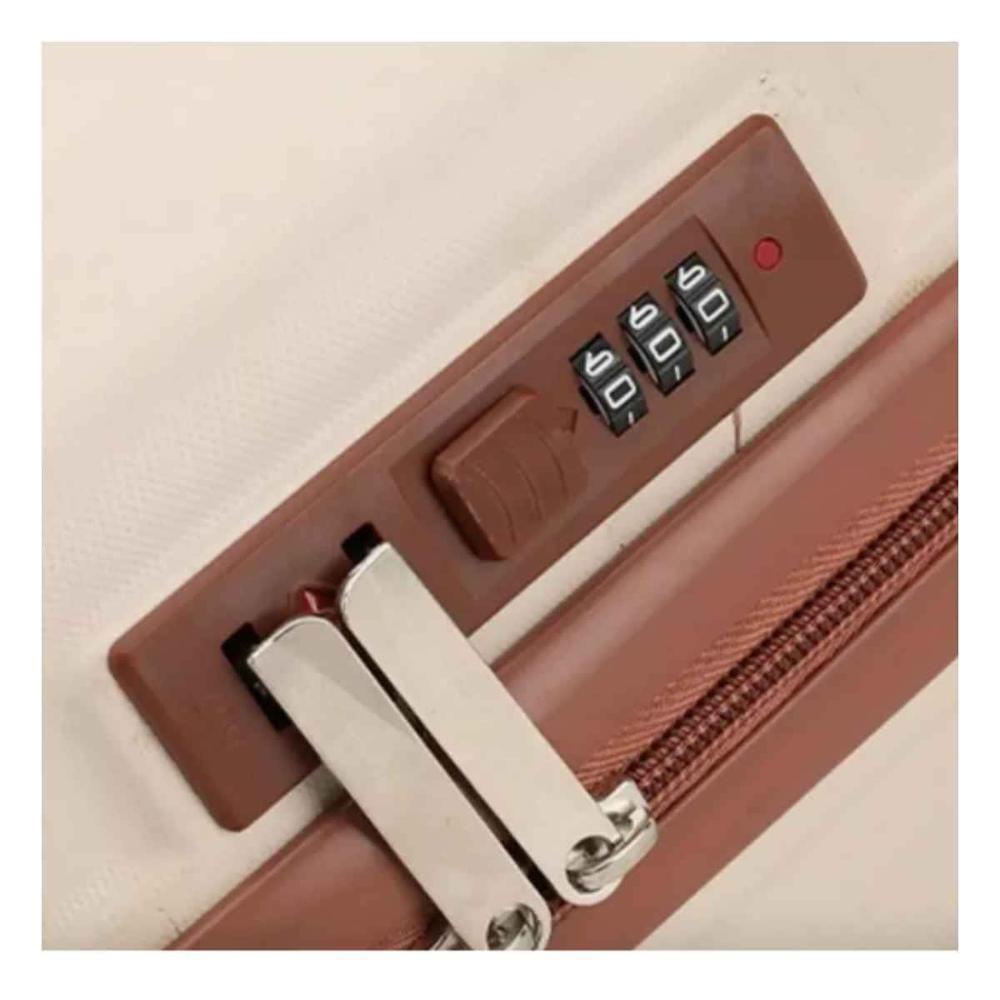 Maleta Mini de Oso Color Beige con Formato Multiusos Liviano Y+Post It