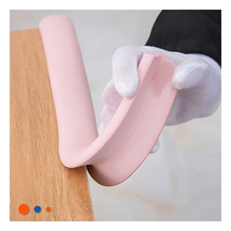Guarda Esquina de Espuma Suave para Bordes de Mesa Proteccion en Casa Rosa Y+Papel Regalo