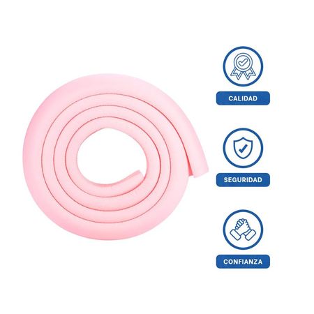 Guarda Esquina de Espuma Acolchada para Bordes de Mesa Cuidado Rosa Y+Ligas Regalo