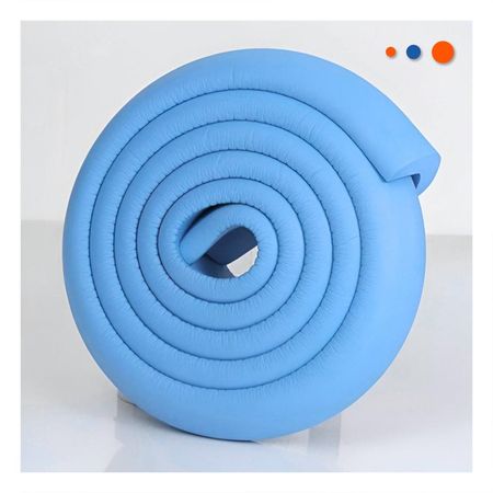 Guarda Esquina de Espuma Flexible para Bordes Filosos de Muebles Hogar Azul Y+Regalo Sticker