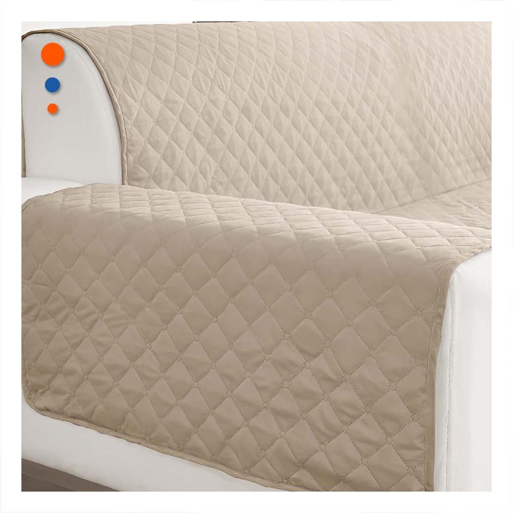 Cubierta de Sofa en Beige con Dimensiones 130x195cm para Proteccion Completa Y+Post It