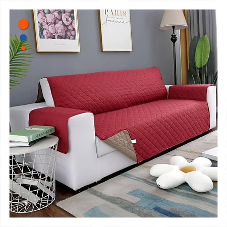 Cubierta de Sofa en Guinda con Dimensiones 130x195cm para Proteccion Completa Y+Post It