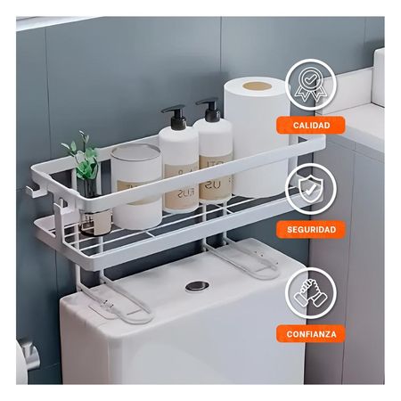 Repisa Compacta de Pared 32x14x16cm Blanco Orden y Estilo Interior Y+Papel Regalo