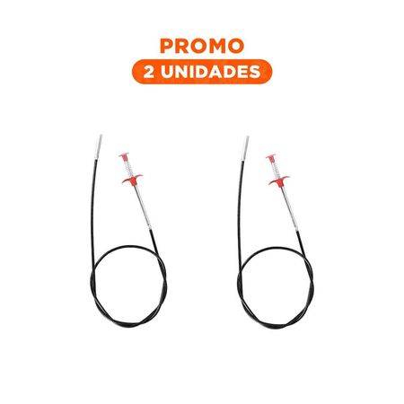 Pack2 Accesorio Desatorador Resistente para Uso Diario Color Negro Plus