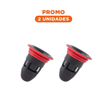 Pack2 Nucleo de Piso Negro con Prevencion de Olores para Area Higienica