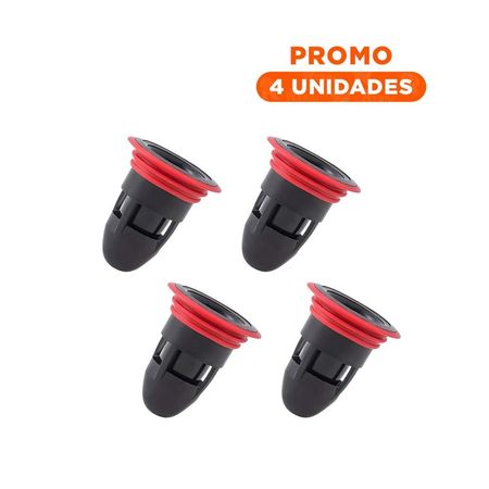 Pack4 Filtro de Drenaje para Espacio Higienico con Proteccion Negro Y+Regalo Sticker