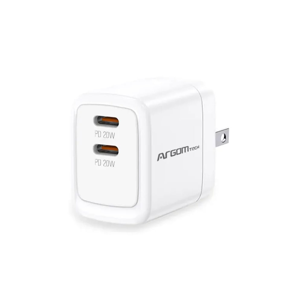CARGADOR DUAL 2X TIPO C 40W