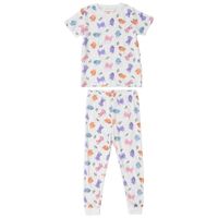 Pijama Polo + Pantalón Manga Corta Niña EUREKA