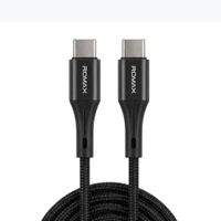 CABLE 6A TIPO C-C 100W 1M - NEGRO
