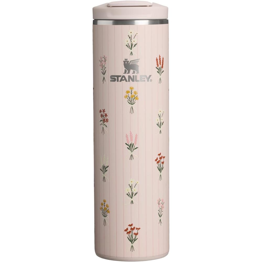 STANLEY TRANSIT TAZA DE VIAJE 16 OZ / 473 ML | ROSE QUARTZ BOUQUETS