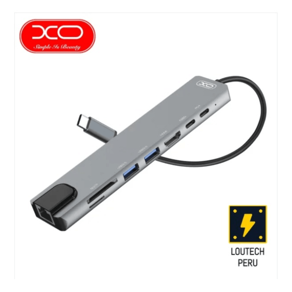 XO  Puerto HUB Tipo C Multifunción