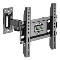 RACK SOPORTE MÓVIL BRAZO CORTO PARA TV DE 17 A 43 PULGADAS UBK43