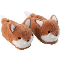 Pantuflas Animal Zorro Niño EUREKA