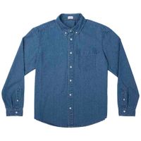 Camisa Manga Larga Denim Hombre SINGULAR