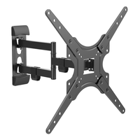 SOPORTE KOREANO MOVIBLE DOBLE BRAZO PARA TV DE 32 A 60 PULGADAS DKU50