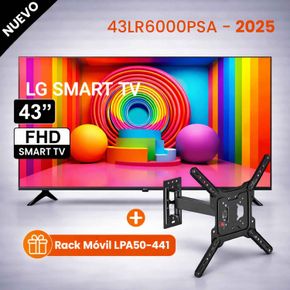 Televisor LG 43 pulgadas 43LR6000PSA