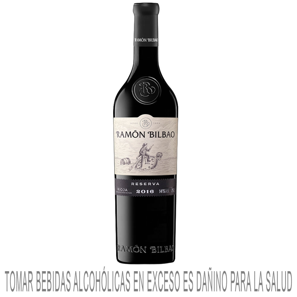 Vino Tinto RAMÓN BILBAO Reserva Botella 750ml