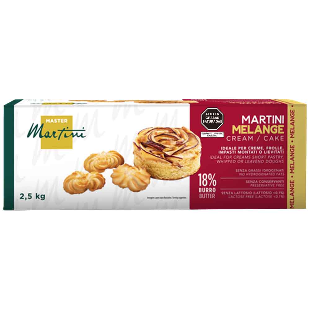 Margarina MASTER MARTINI Melange Cremado Caja 2.5Kg