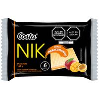 Wafer COSTA Nik Maracumango Bolsa 162g Paquete 6un