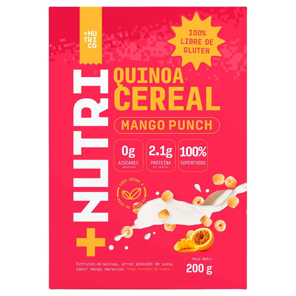 Cereal +NUTRI CO Mango Punch Caja 200g
