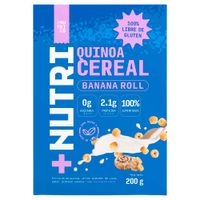Cereal +NUTRI CO Banana Roll Caja 200g