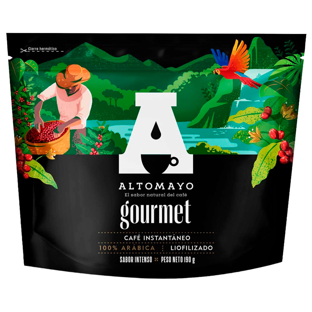 Café Instantáneo ALTOMAYO Gourmet Doypack 190g