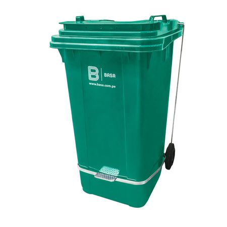 Tacho Gorila con ruedas N120 automático Verde Basa