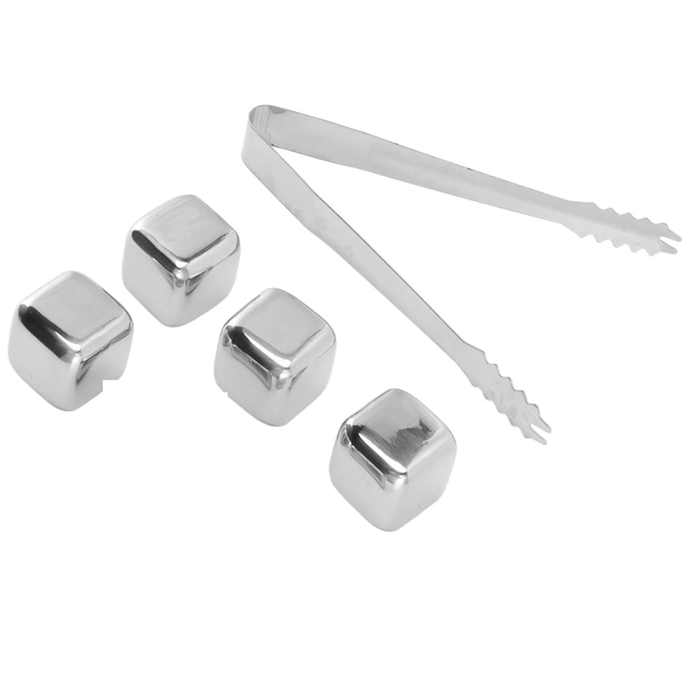 Cubos De Acero Inoxidable Para Enfriar Bebidas 8 Pack