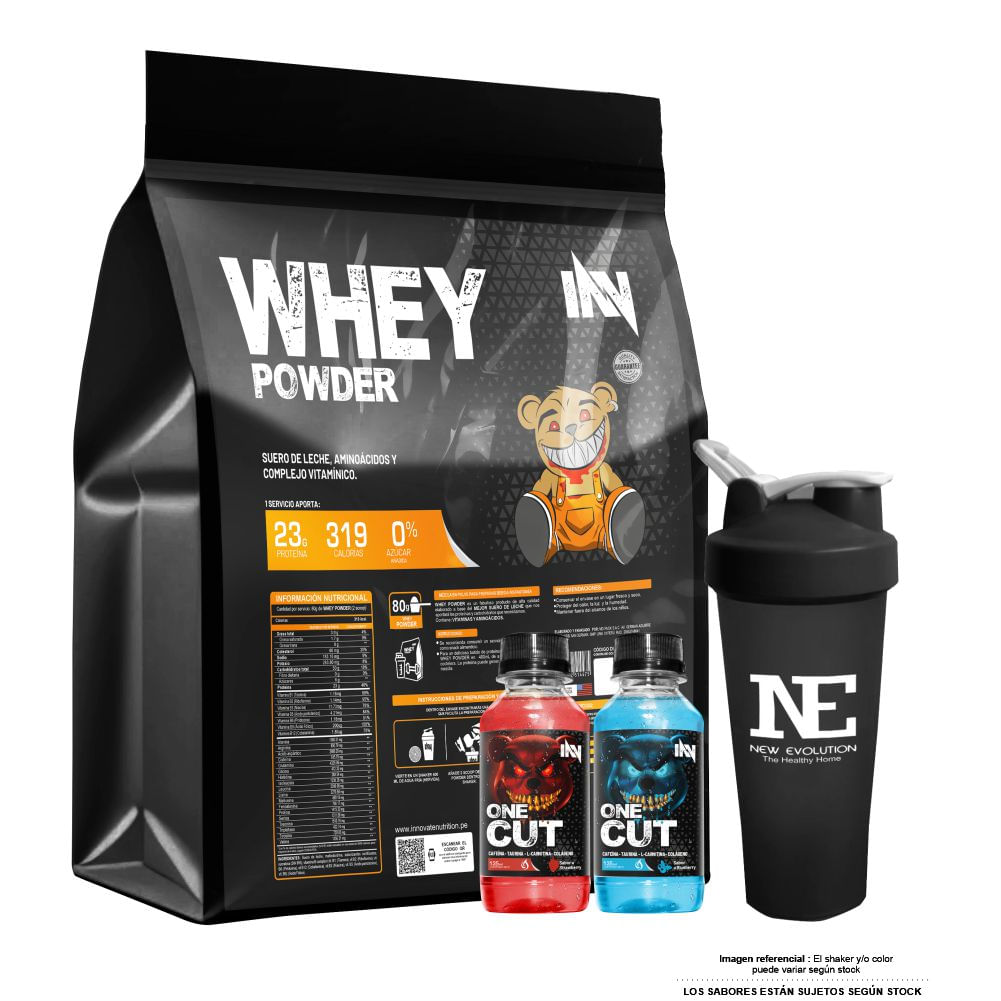 INNOVATE NUTRITION WHEY POWDER 5 KG. VAINILLA + SHAKER
