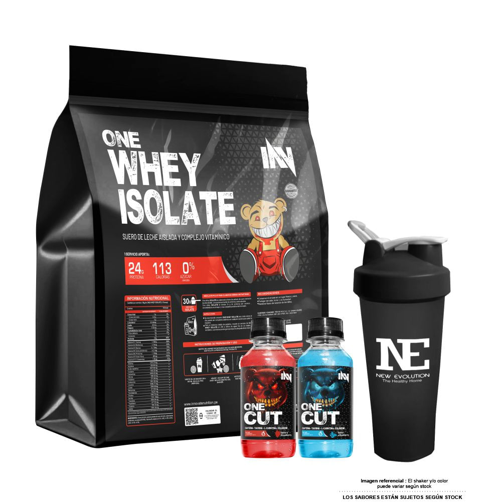 INNOVATE NUTRITION ONE WHEY ISOLATE 3 KG. CHOCOLATE + SHAKER