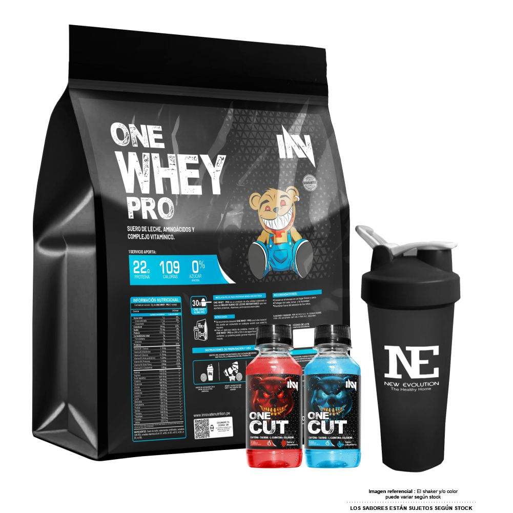 INNOVATE NUTRITION ONE WHEY PRO 3 KG. VAINILLA + SHAKER