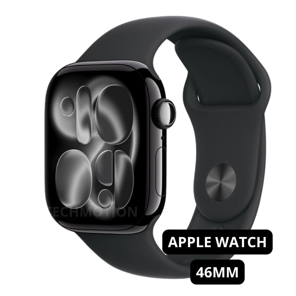 Apple Watch Series 11 Jet Black Aluminio GPS 46mm con Sport Band