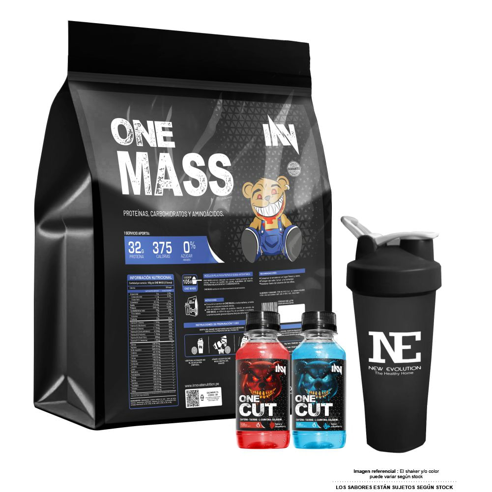 INNOVATE NUTRITION ONE MASS 5 KG. CHOCOLATE + SHAKER
