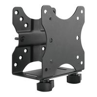 SOPORTE UNIVERSAL AJUSTABLE PARA MINI CPU CON MONTAJE VESA O BAJO ESCRITORIO
