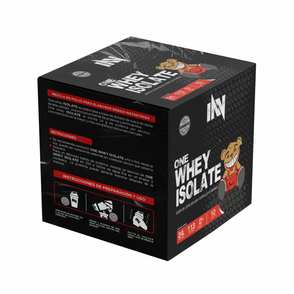 INNOVATE NUTRITION ONE WHEY ISOLATE CAJA 10 UNID. VAINILLA