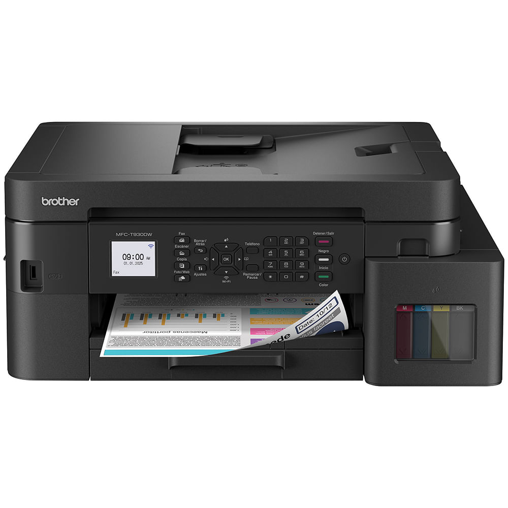 Impresora Multifuncional BROTHER MFC-T930DW Negro