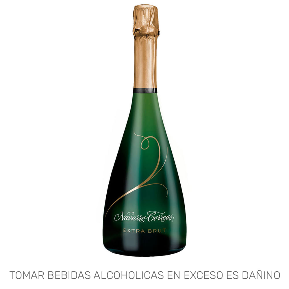 Espumante NAVARRO CORREAS Extra Brut Botella 750ml
