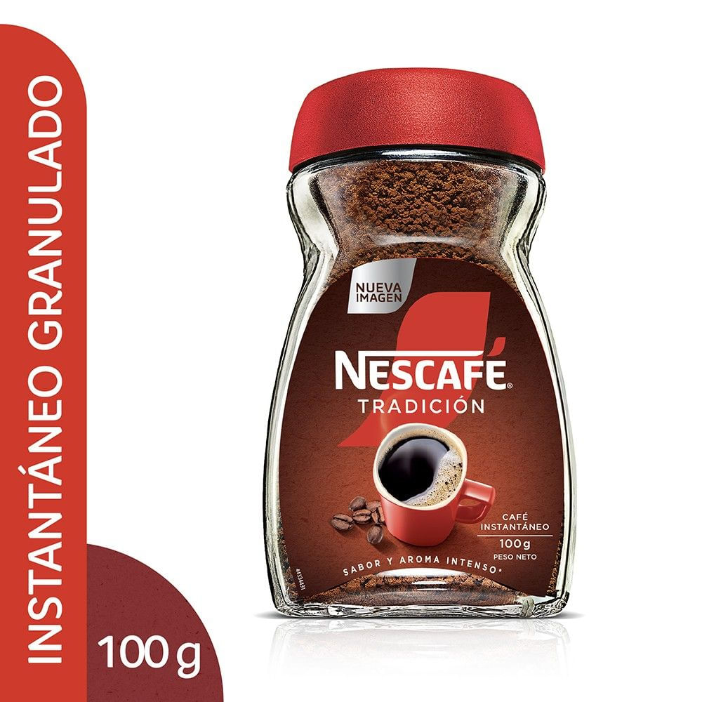 Café Instantáneo NESCAFÉ Tradición Frasco 100g