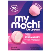 Helado MY MOCHI Sabor a Fresa Caja 6un