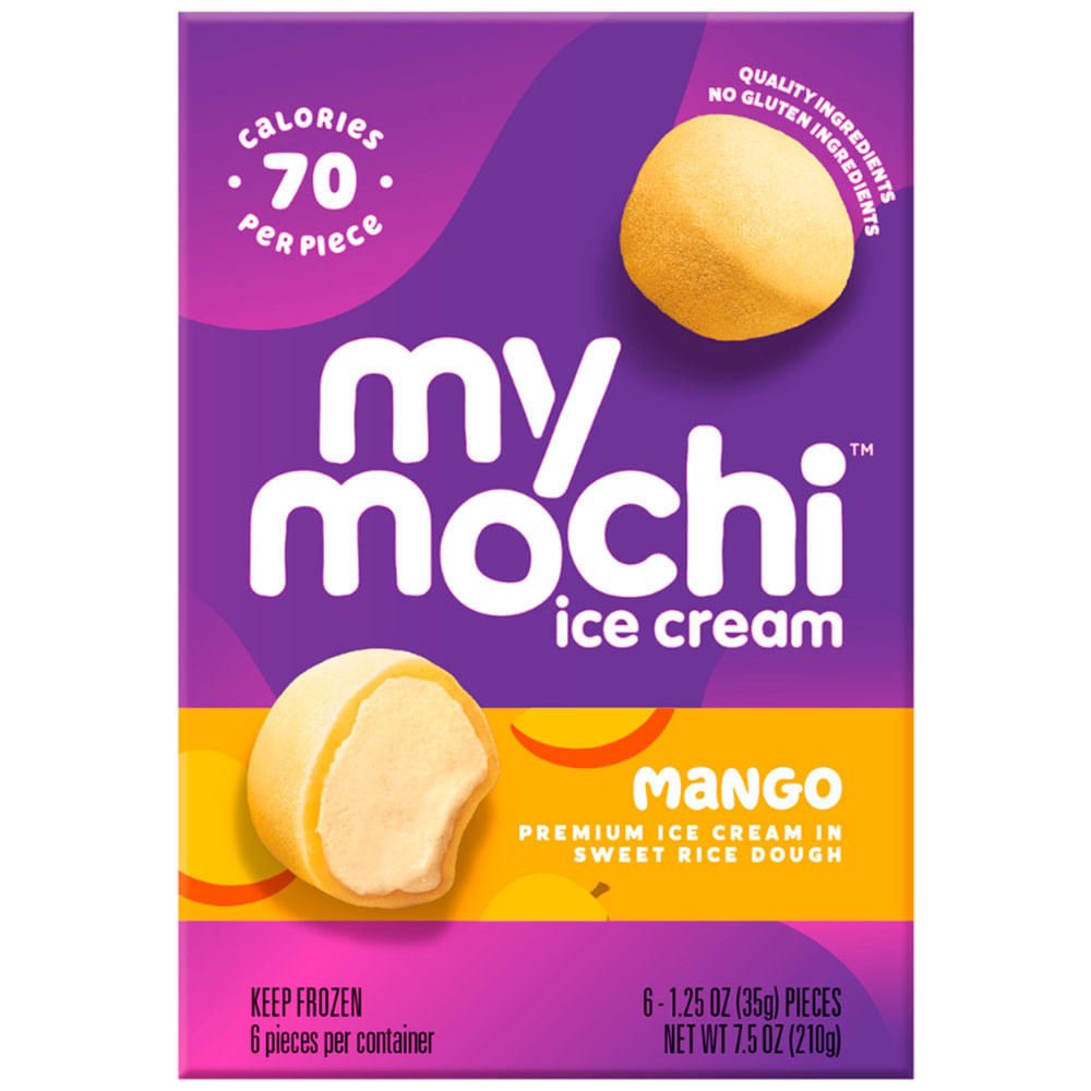 Helado MY MOCHI Sabor a Mango Caja 6un