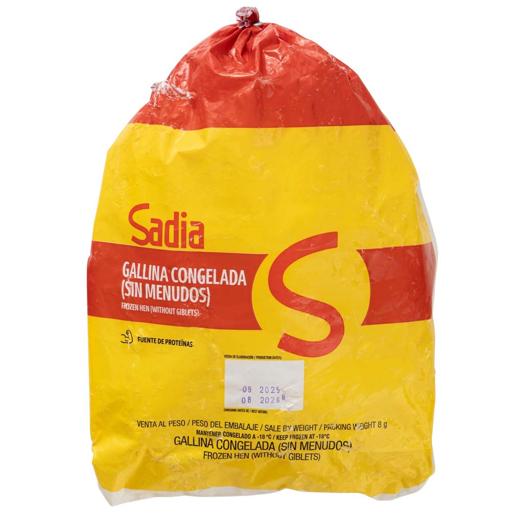 Gallina sin Menudencia SADIA x Kg
