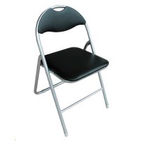 Silla Plegable VIVA HOME Negro