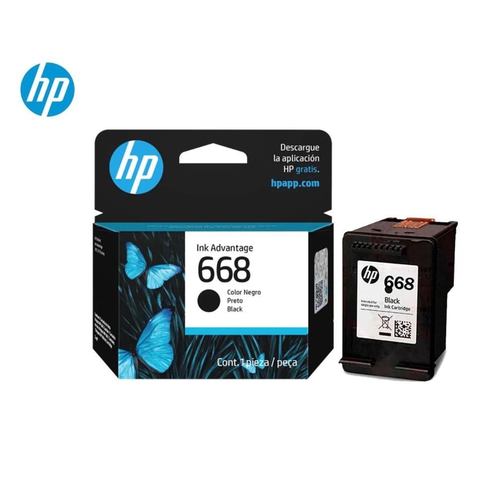 TINTA HP 668 NEGRO 7FP37VL PARA DJ 2975  4375 ORIGINAL