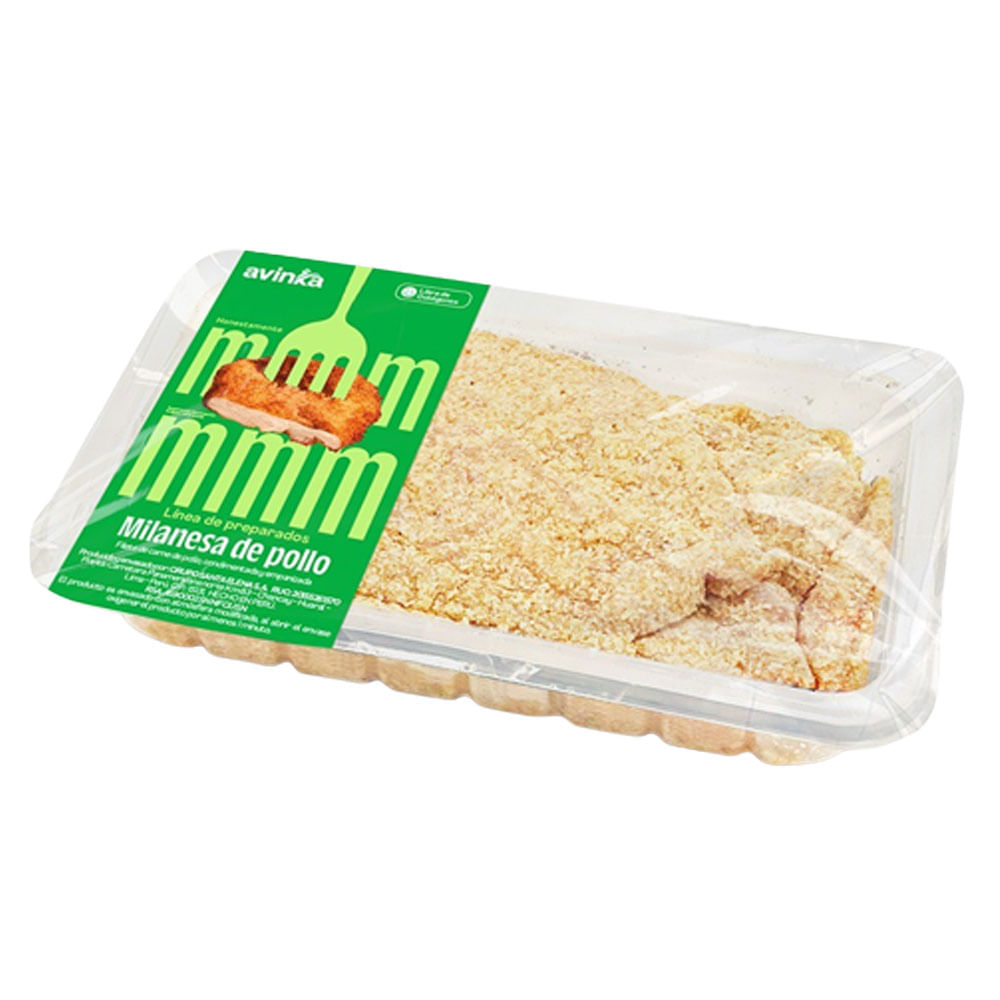 Milanesa de Pollo AVINKA x kg