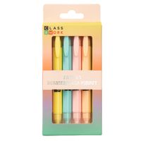Resaltadores Sunset CLASS&WORK pack x6