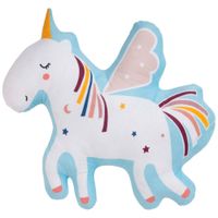 Cojines DECO HOME Little Rainbow Unicornio