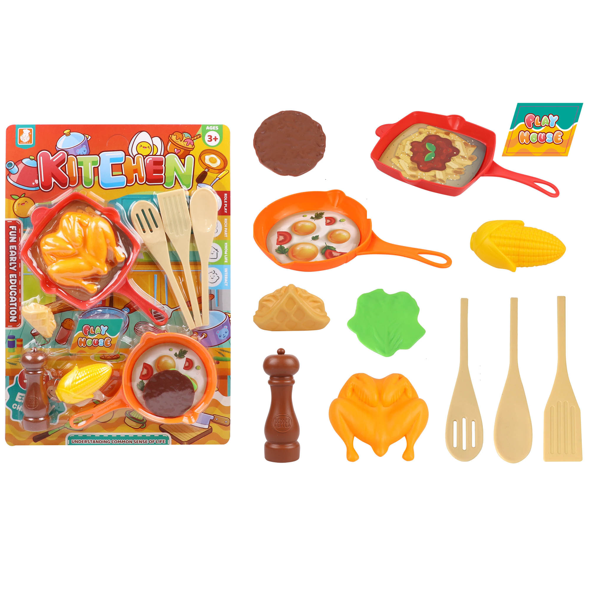 Set piñatería Comida HUAYUAN 906-10