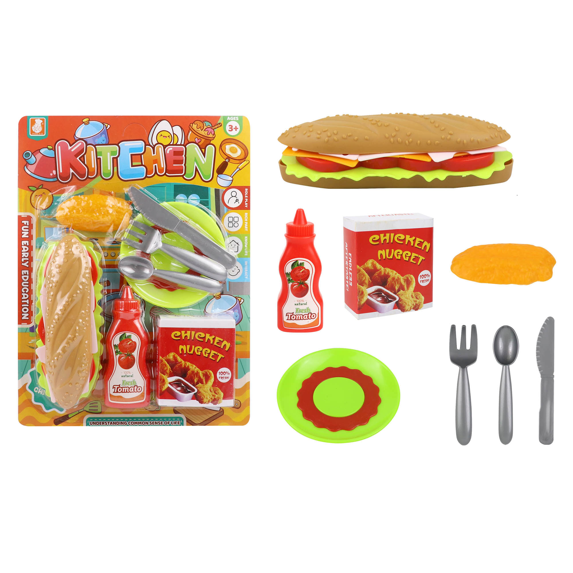 Set piñatería Sándwich HUAYUAN 906-14