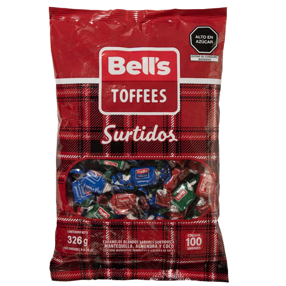 Toffees Surtidos BELL'S Bolsa 326g